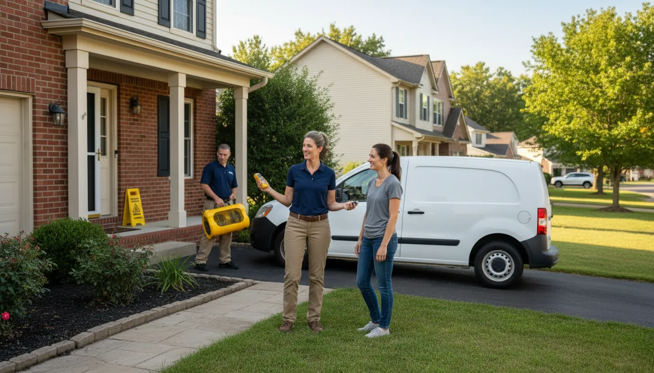 Water restoration image for Water Damage & Restoration Services in Clearlake, CA